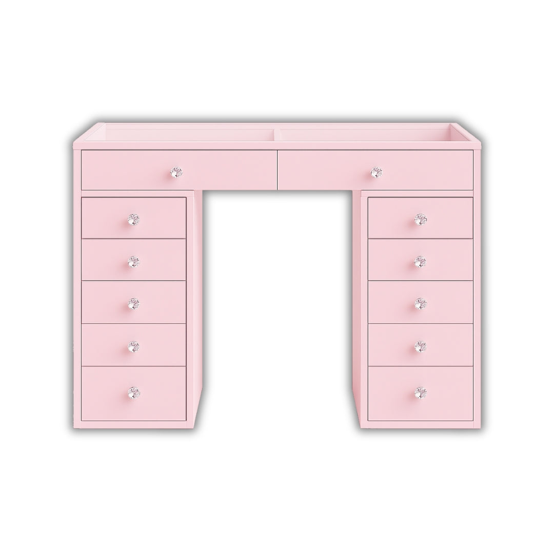 Pink Vanity Table "Blush" Electra Mirrors Pink Vanity Table "Blush" Electra Mirrors