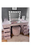 (Set) Hollywood Mirror, Table & 2 x Draw Set “Diva