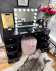 (Set) Hollywood Mirror, Table & 2 x Draw Set “Diva