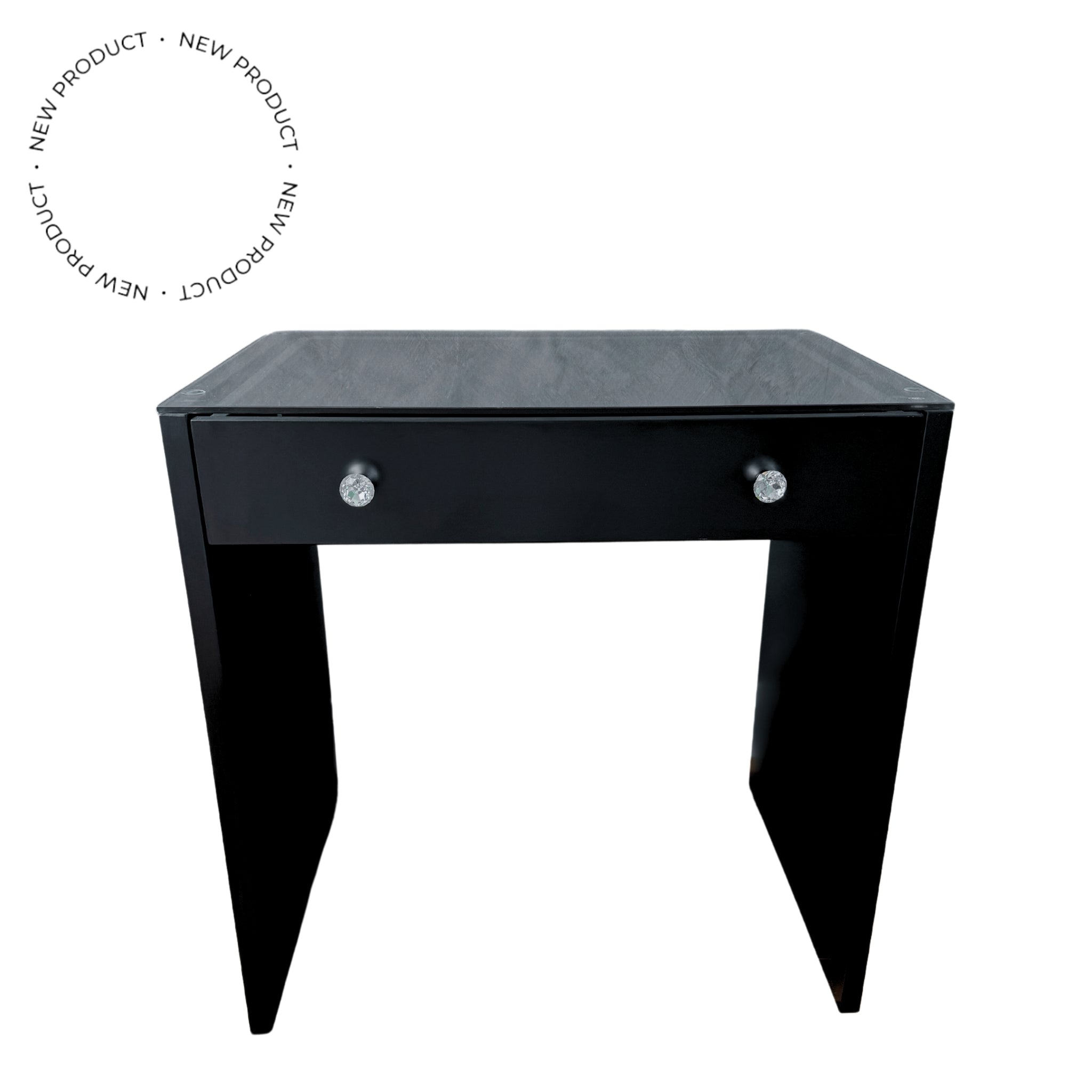 Electra Vanity Table “Diamond” Black