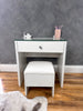 (SET) Pink Mini Vanity table & Chair 