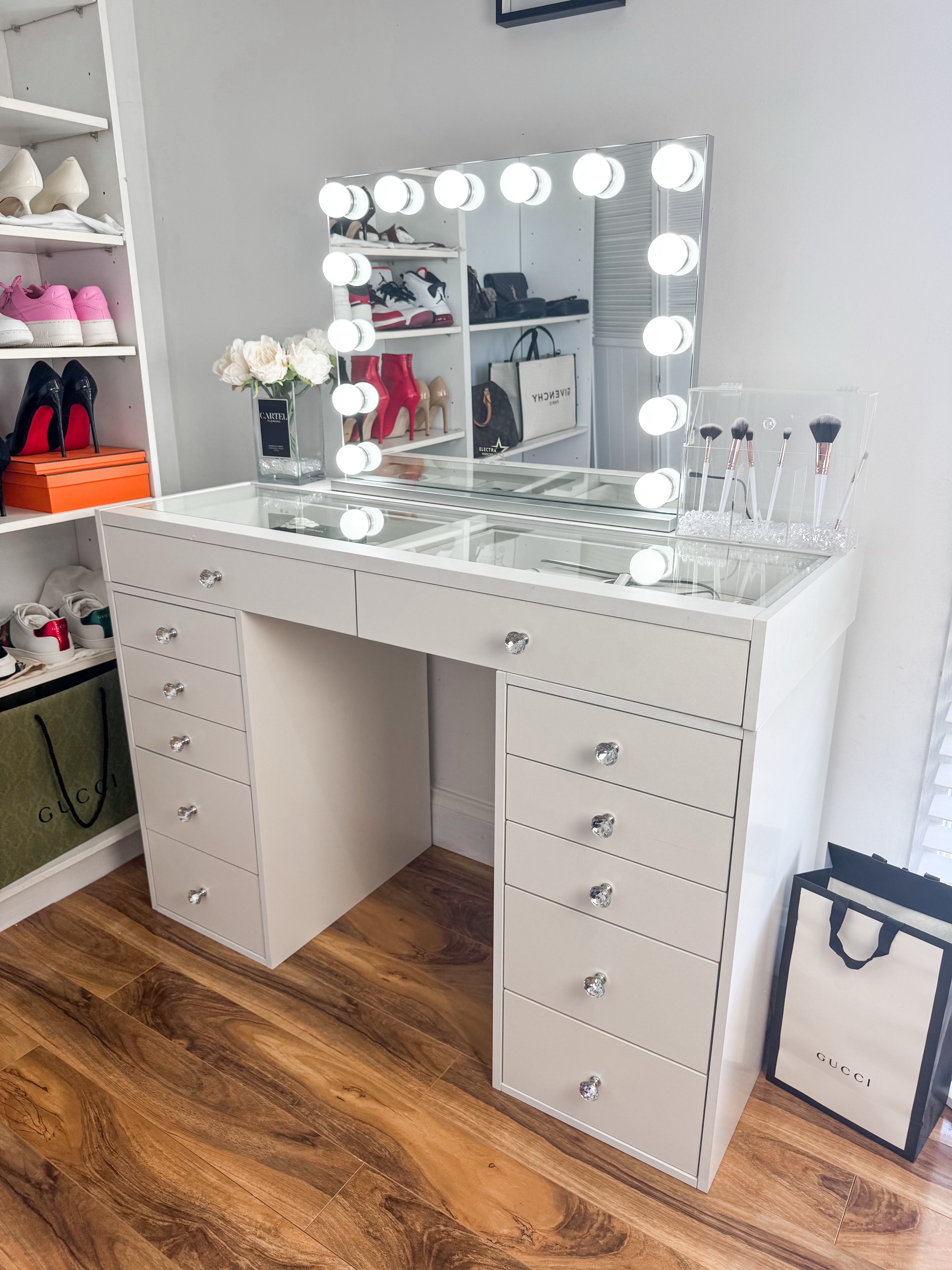 Pink Vanity Table "Blush"