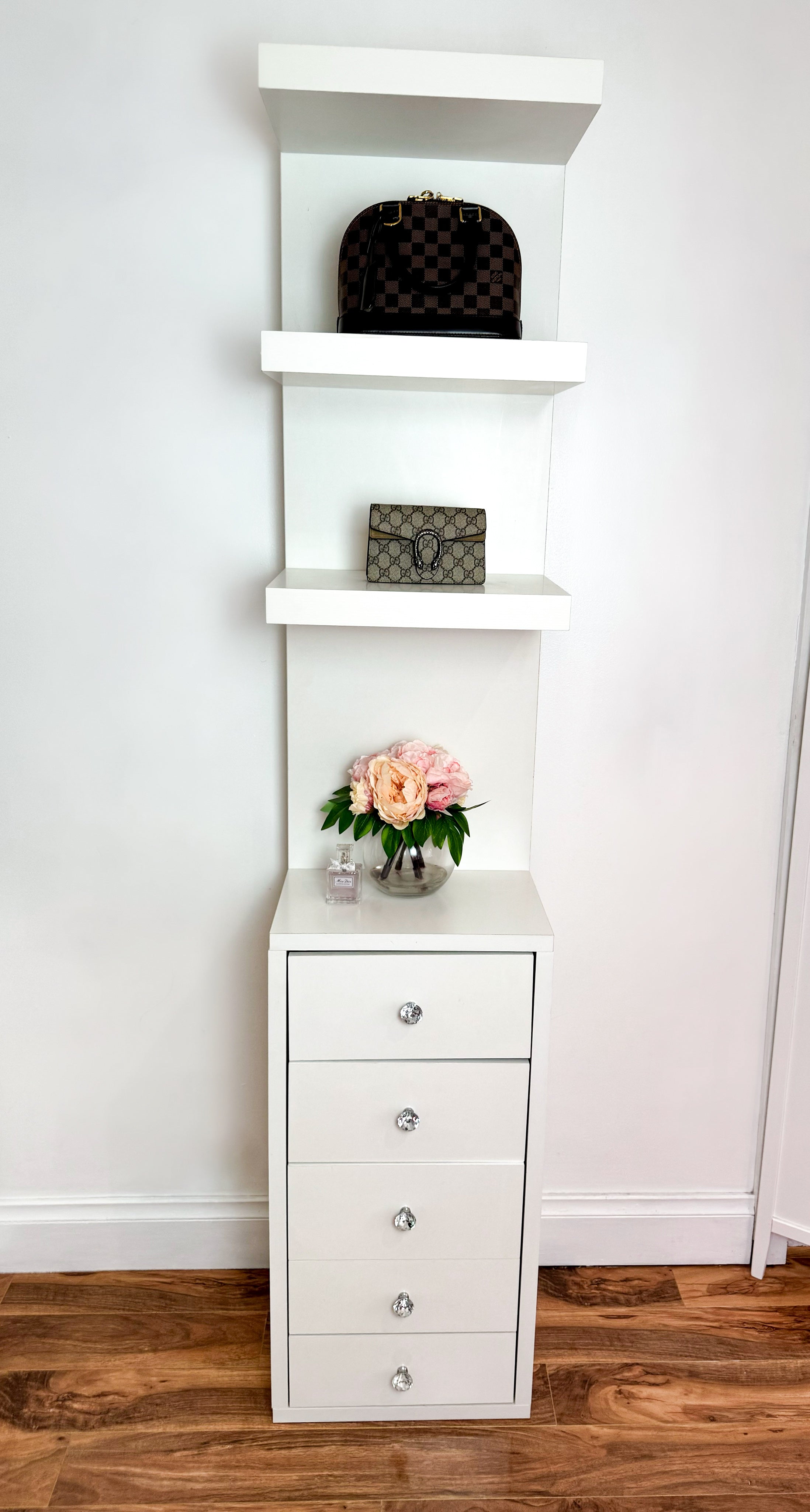 5 Drawer Makeup Shelf “Diamond”