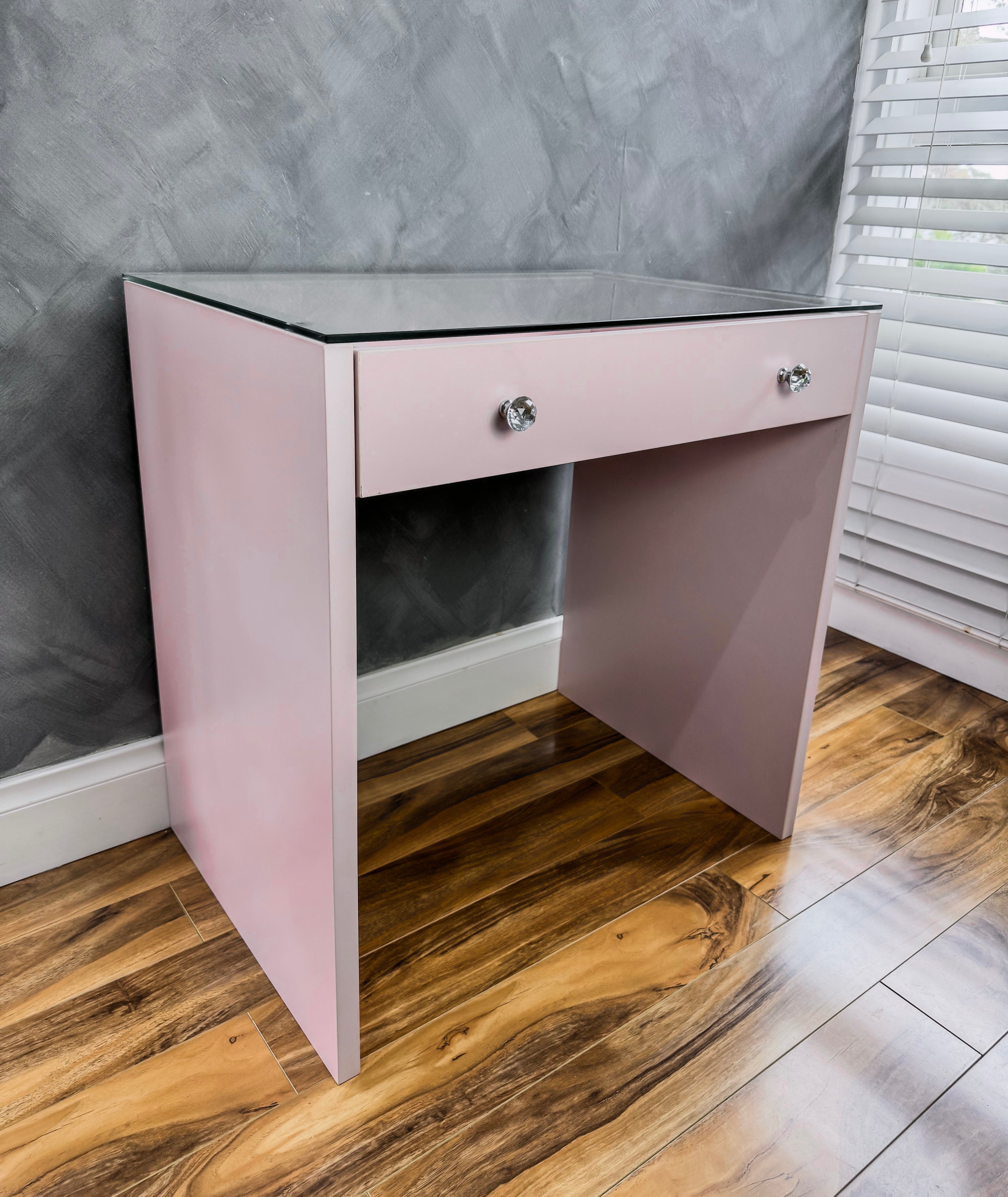 Electra Vanity Table “Diamond” Pink