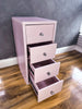 4 Drawer “Diamond” Black