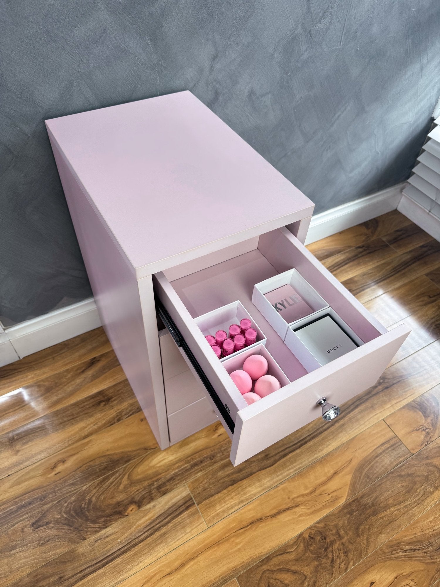 4 Drawer “Diamond” Pink