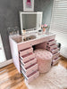 Pink Vanity table Table 
