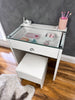 (SET) Pink Mini Vanity table & Chair 