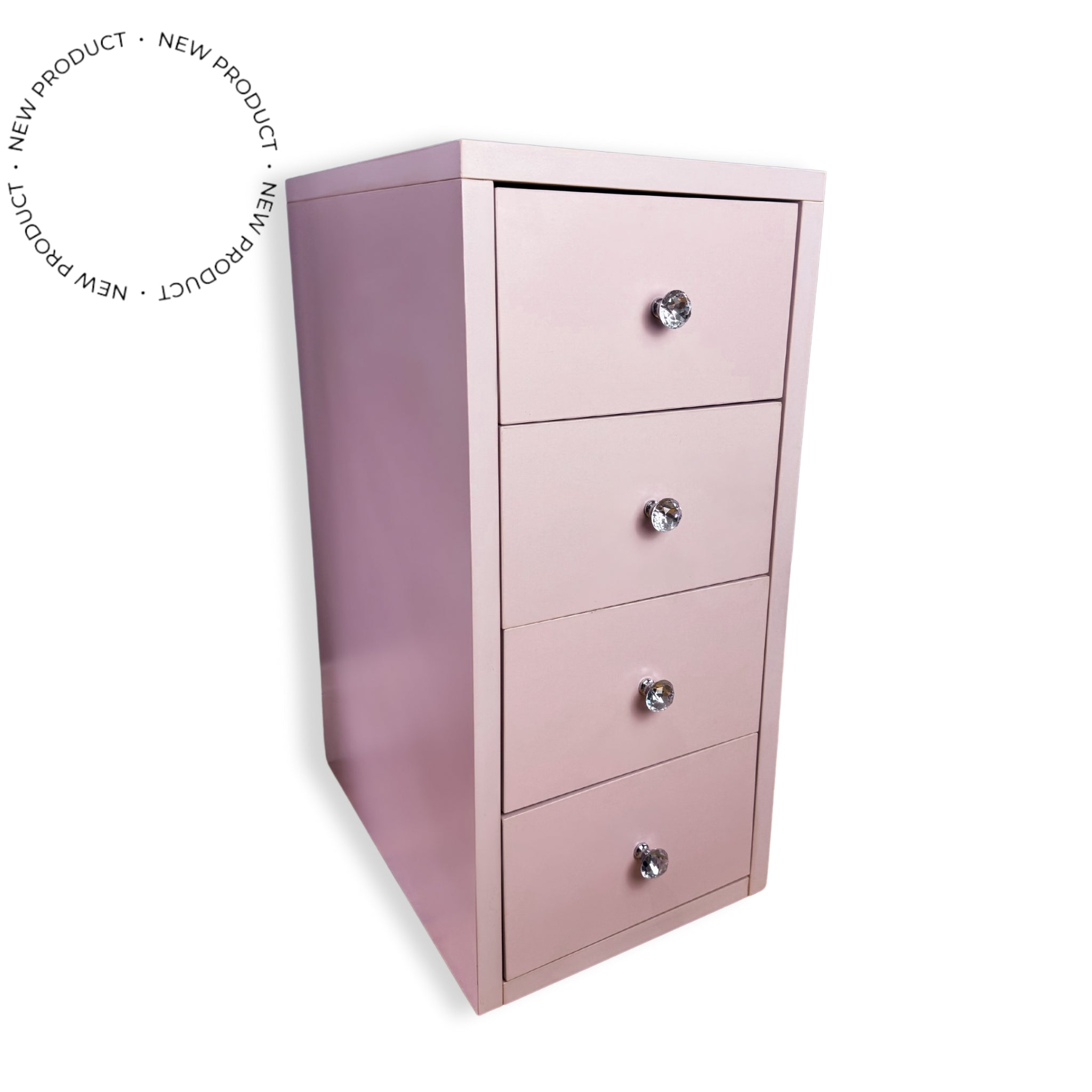 4 Drawer “Diamond” Pink