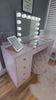 Load and play video in Gallery viewer, (Set) Hollywood Mirror, Table &amp; 2 x Draw Set “Diva&quot; Pink